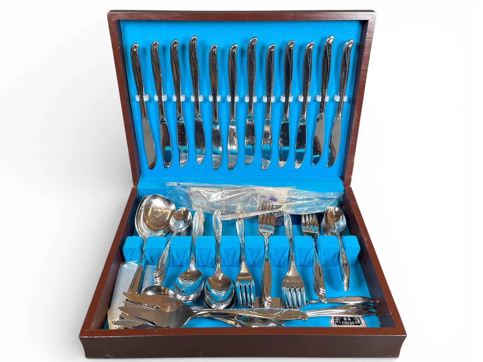 An Assortment of International Silver Co. Stainless Steel and Silver-Plated Flatware (1 of 19)