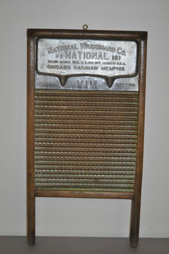 Antique washboard. National Washboard No. 181. May 18, 2013 Burns