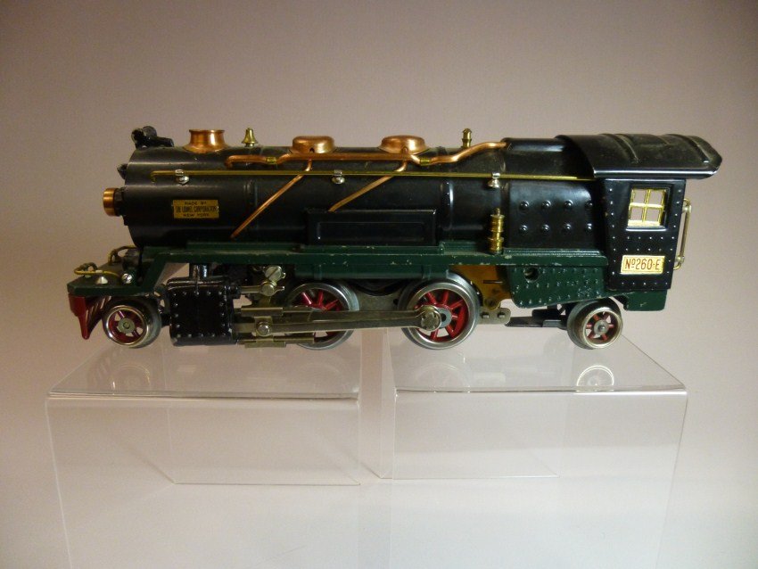 Lionel Lines No. 260-E Locomotive Model Train Engine: 11.75” long.