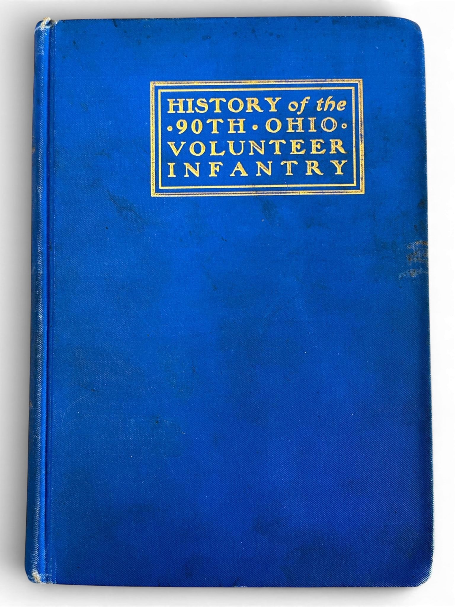 Civil War 1902 1st Edition 90th Ohio Volunteer Infantry Regiment - Regimental History: Civil War regimental history of the 90th O.V.I. regiment written by H. O. Harden, and published in 1902 by Press of Fairfield - Pickaway, News in Stoutsville, Ohio. This 337 page book includes photogr