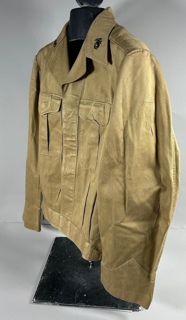 WWII U.S.M.C. Vandergrift Ike Jacket - Identified - 2