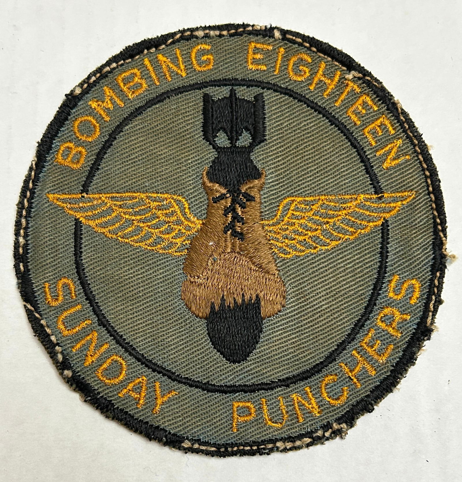 WWII U.S. Navy VB-18 Bombing Squadron Patch - 3