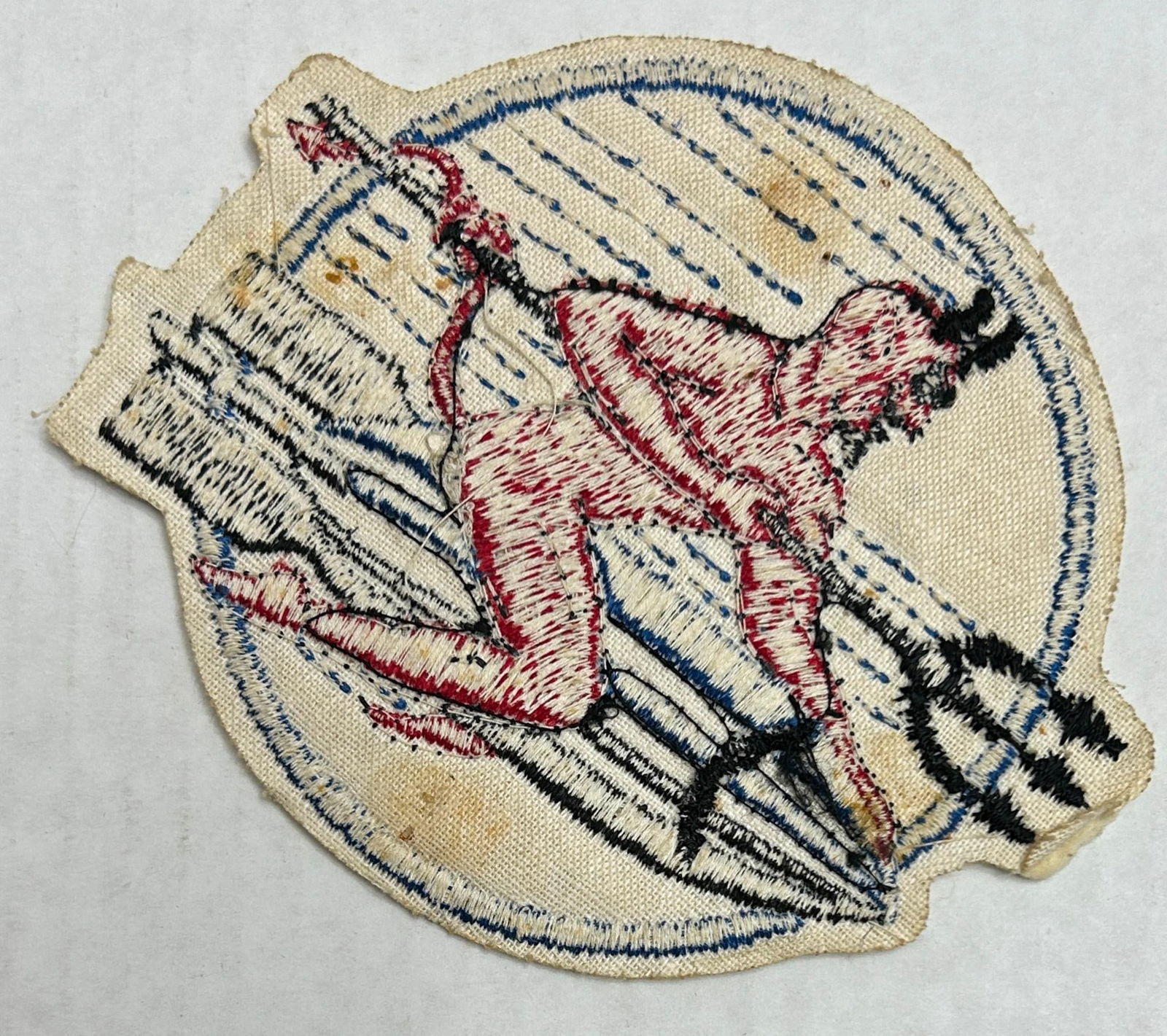 WWII U.S. Navy VB-13 Bombing Squadron Patch - 2