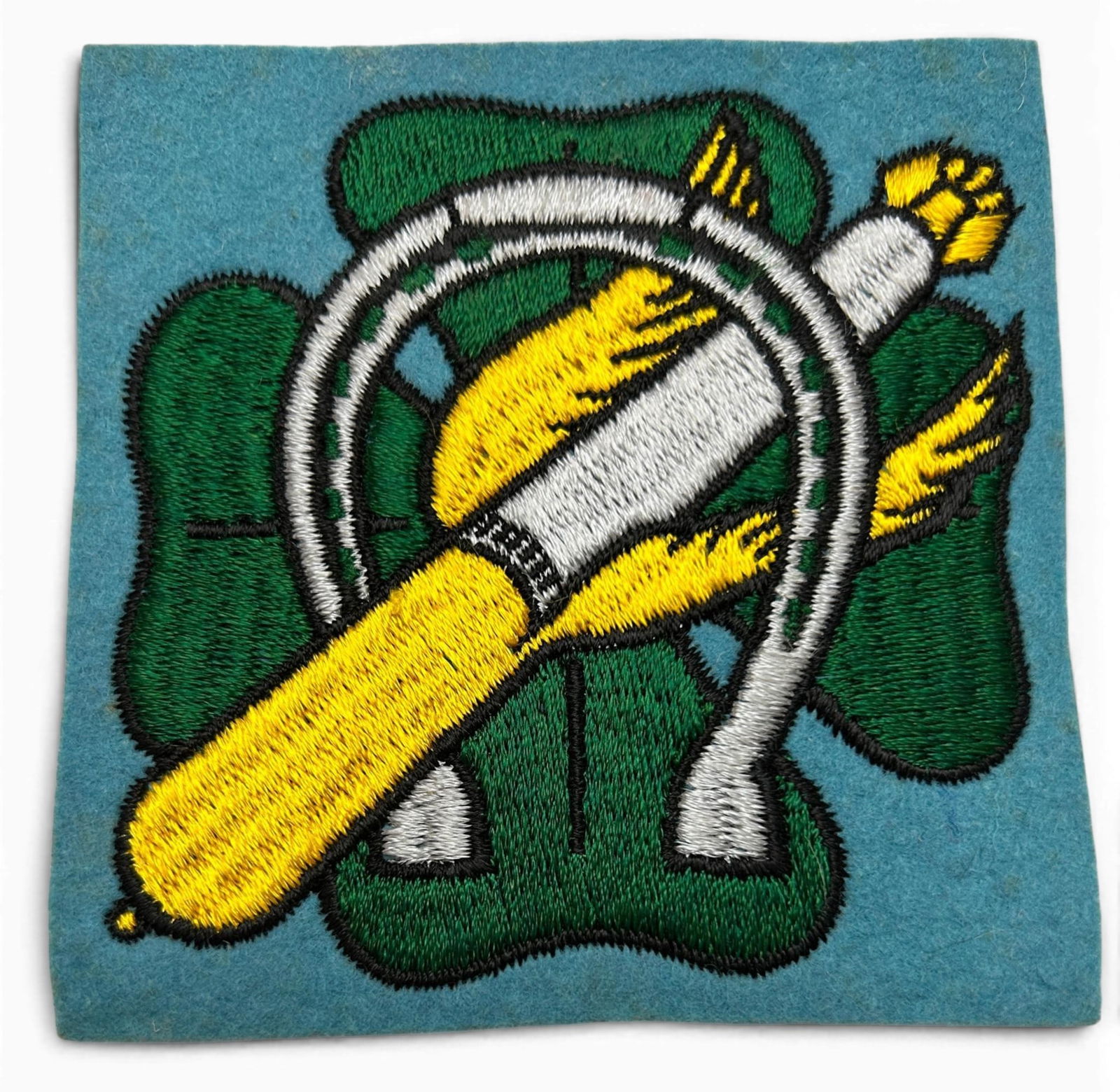 WWII U.S. Navy VT-17 Torpedo Squadron Patch - 2nd Insignia: World War Two U.S. Navy VT-17 squadron patch. The patch is schiffli embroidery on wool. Measures 4" x 4". Established as Torpedo Squadron Seventeen (VT-17) on January 1,1943. The insignia was