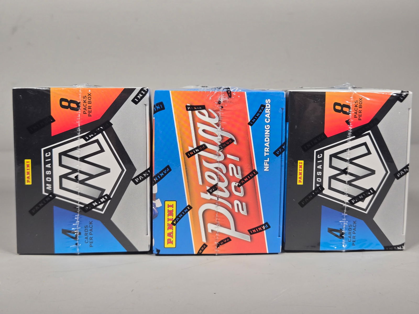 Three 2021 Panini NFL Football Blaster Boxes - 4