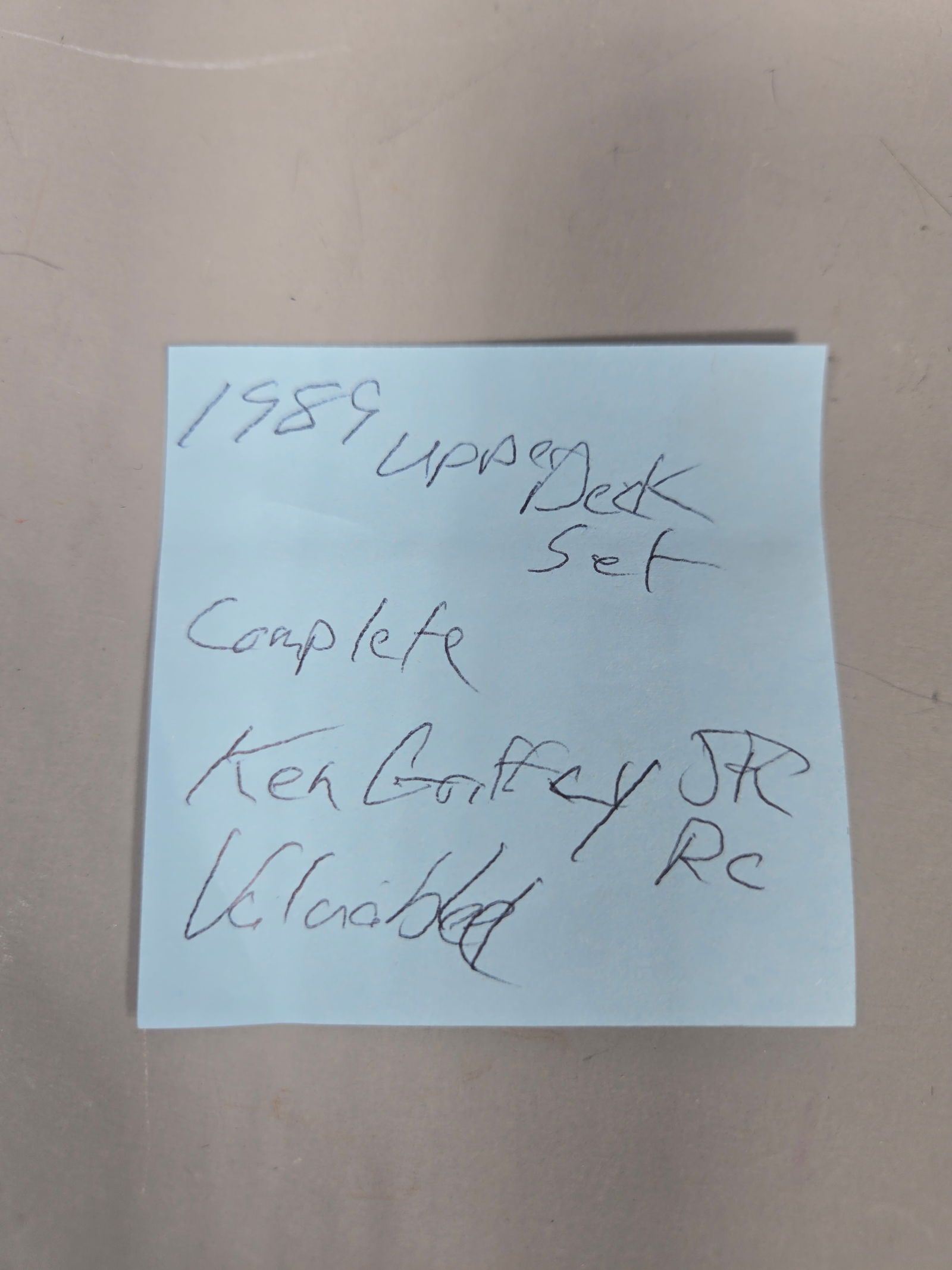 1989 Upper Deck Baseball Complete Set - 2