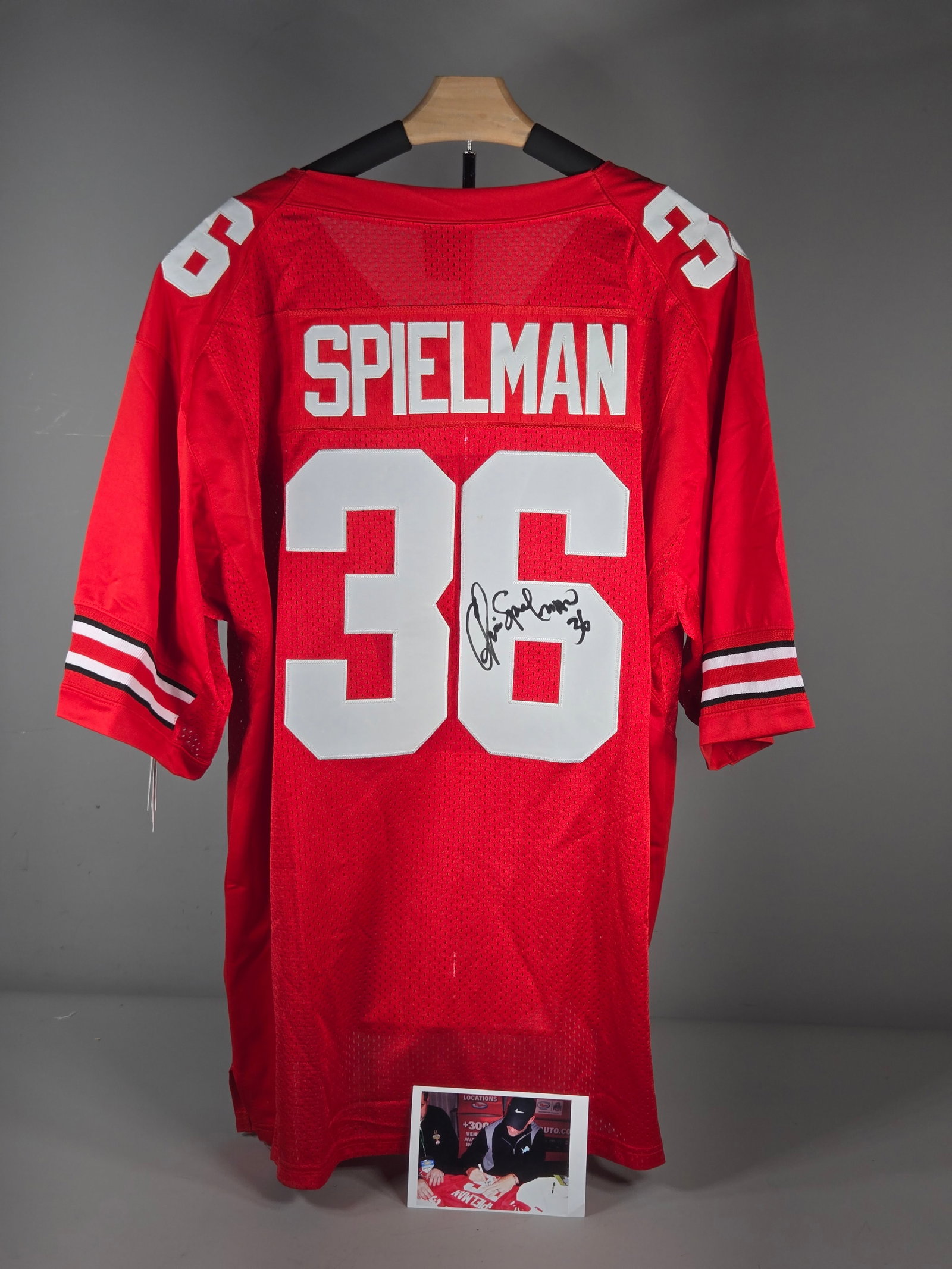 Chris Spielman Signed Ohio State Buckeyes Nike Jersey (1 of 6)