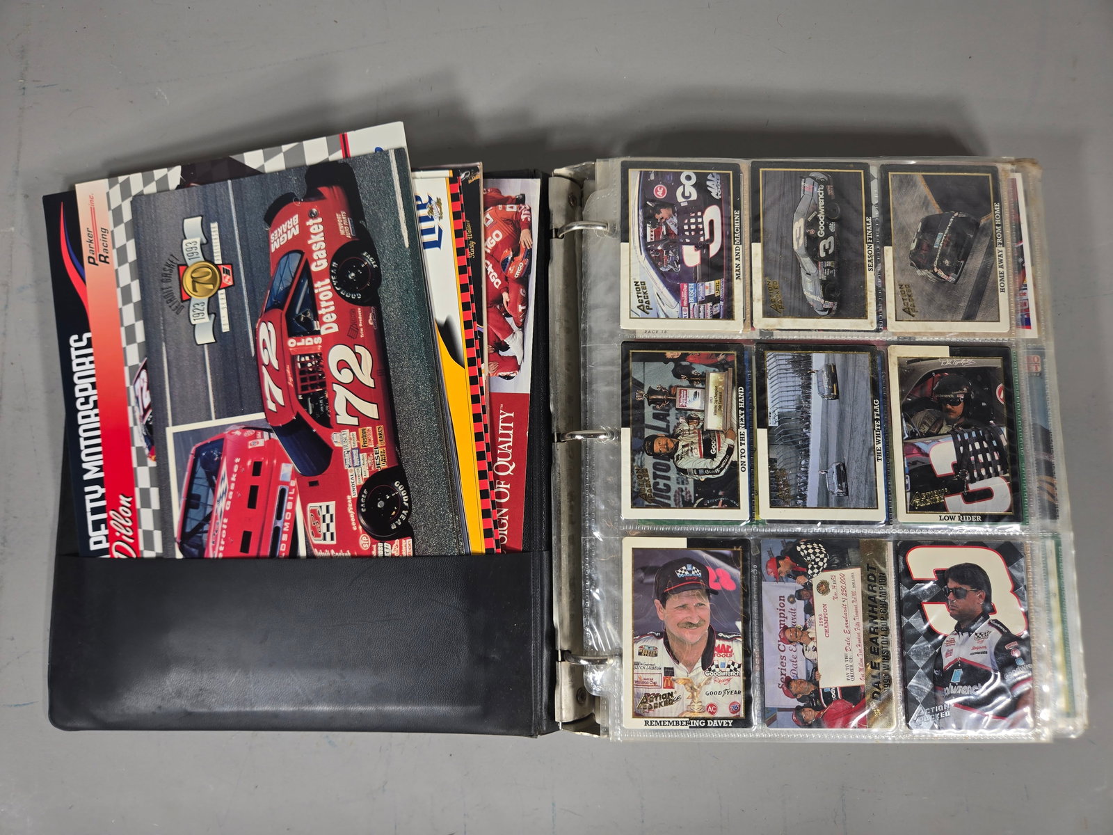 A Collection of Early 1990s NASCAR Trading Cards and Promotional Ephemera (1 of 16)