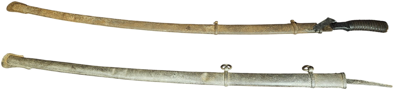 Imperial Japanese Army Shin-gunto Swords and Scabbards (1 of 10)