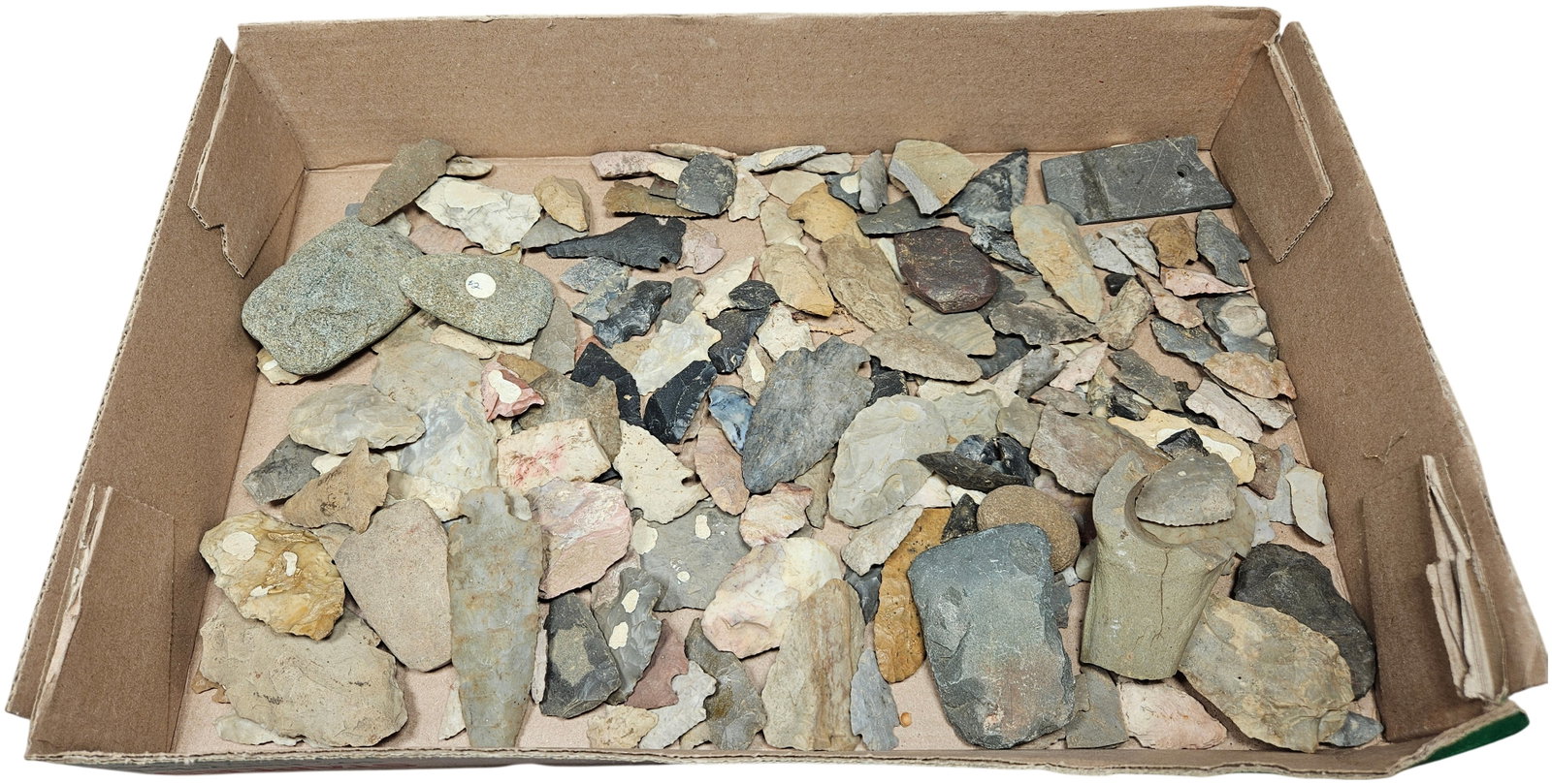 An Assortment of Native American Lithic Artifacts (1 of 10)