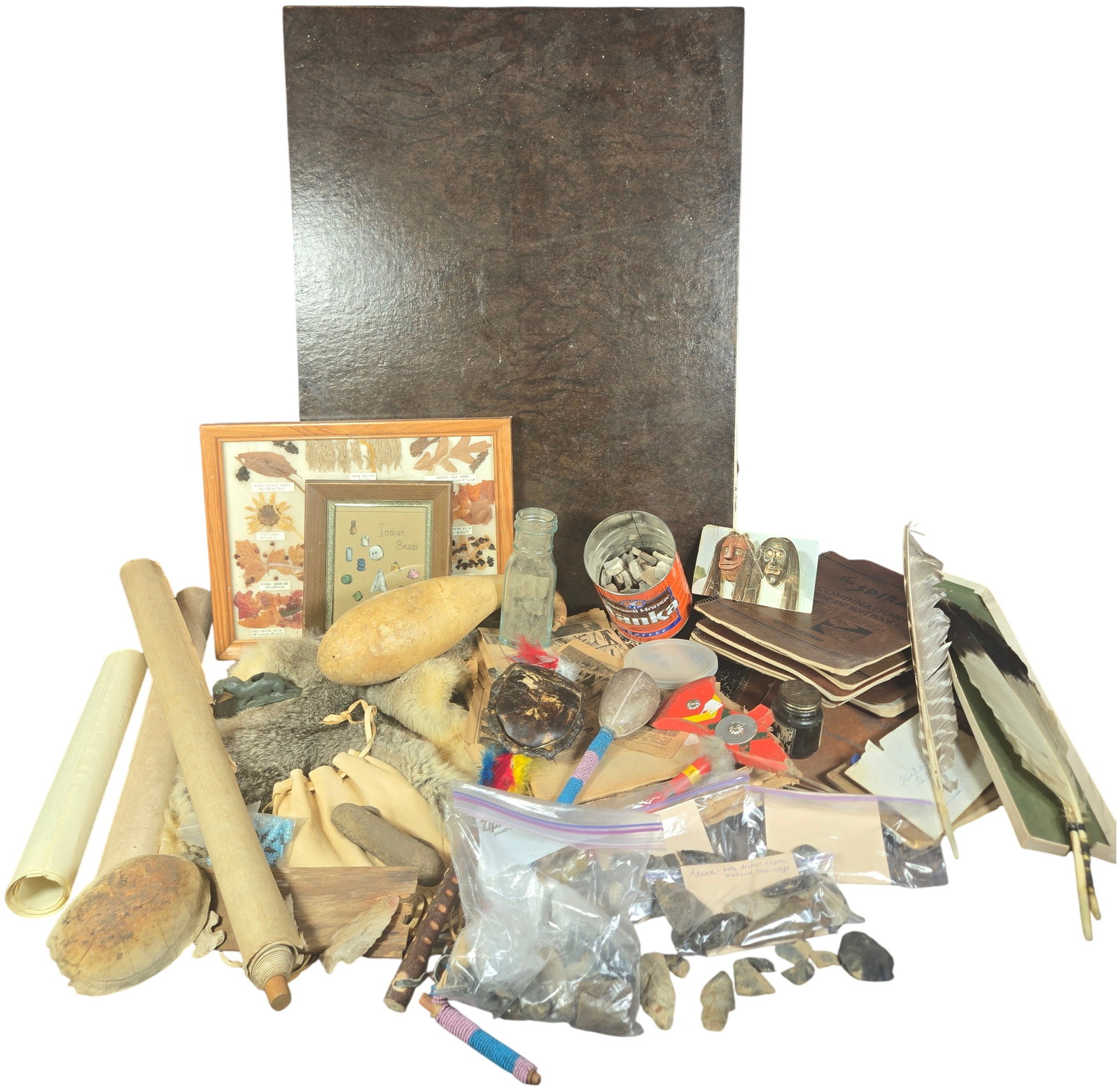 A Collection of North American Indigenous Artifacts, Regional Ohio Ephemera, and Vintage Educational (1 of 20)