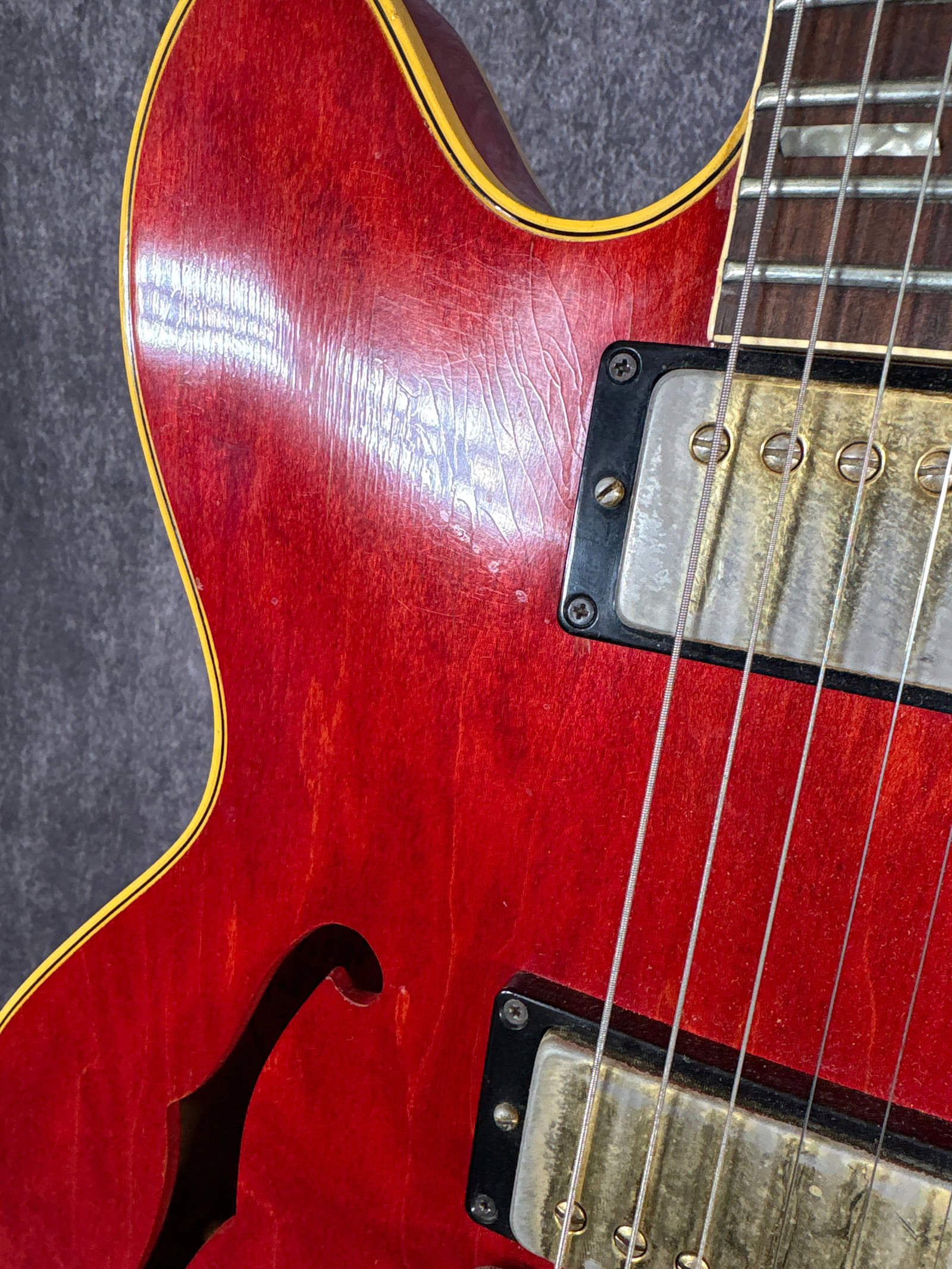 Early to mid 1960s Gibson ES-345TD Semi-Hollow Body Electric Guitar, Serial Number 800809 - 7
