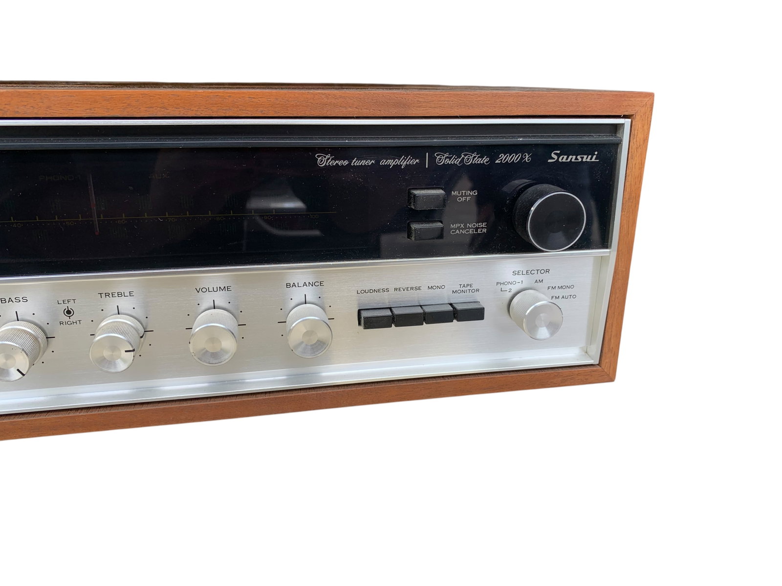 Sansui 2000X Solid State AM/FM Stereo Tuner Amplifier with Original Documentation - 3