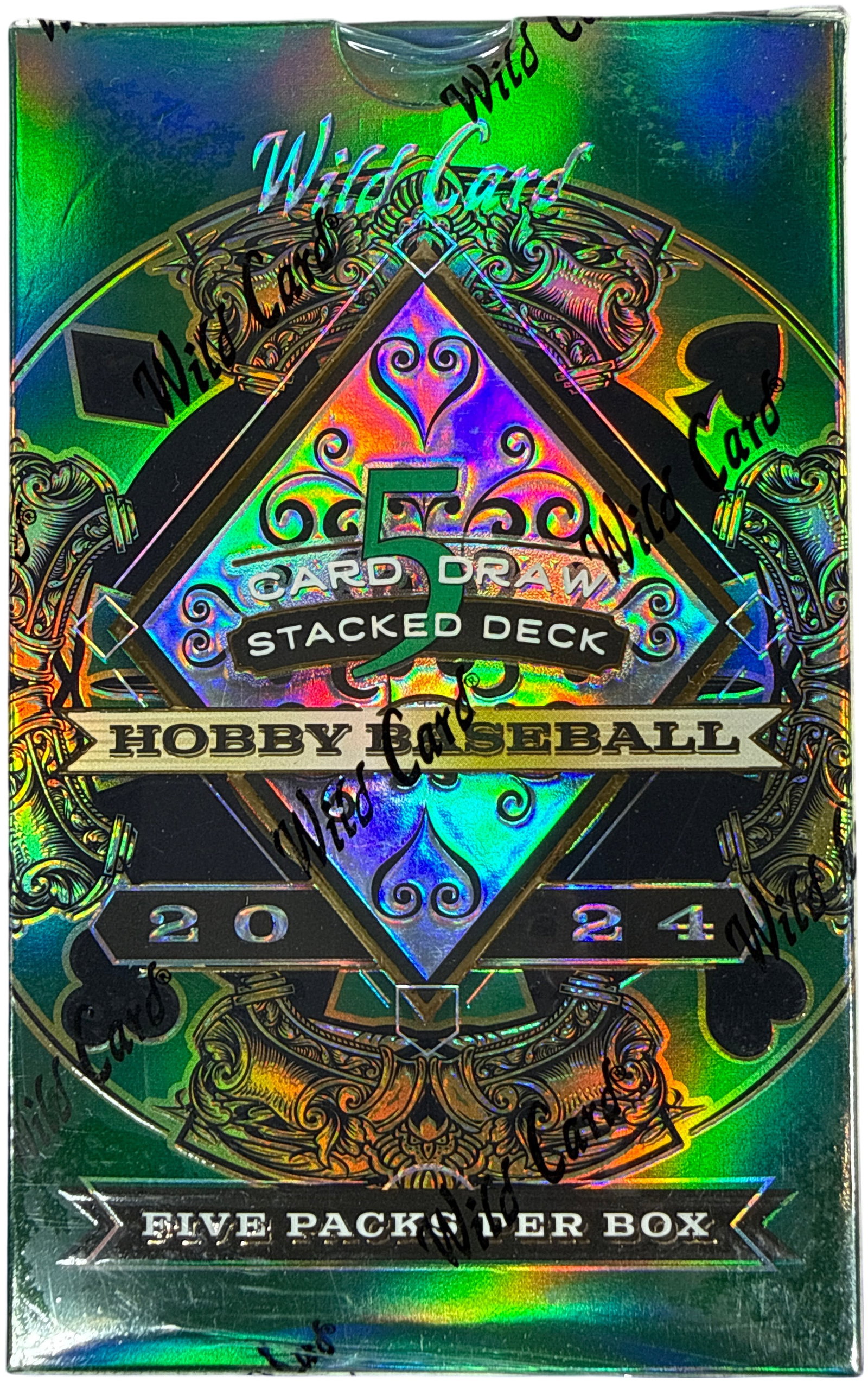2024 Wild Card 5 Card Draw Stacked Deck Baseball Hobby Box (1 of 10)