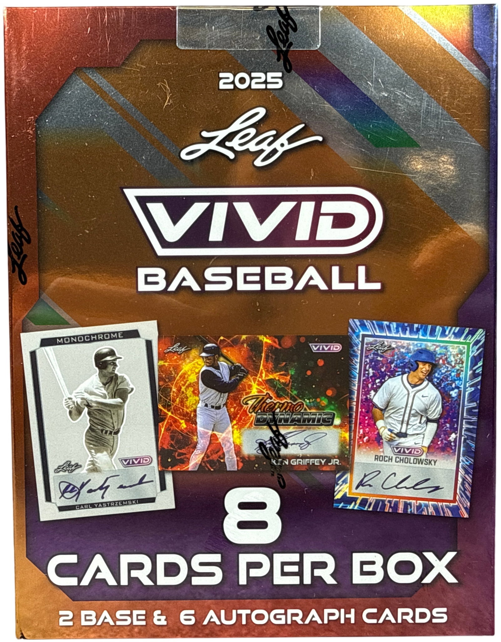 2025 Leaf Vivid Baseball Hobby Box Factory Sealed (1 of 12)
