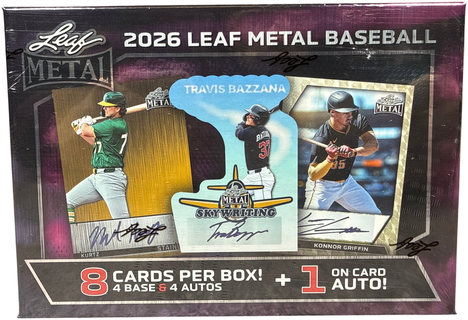 2026 Leaf Metal Baseball Factory Sealed Hobby Box (1 of 12)