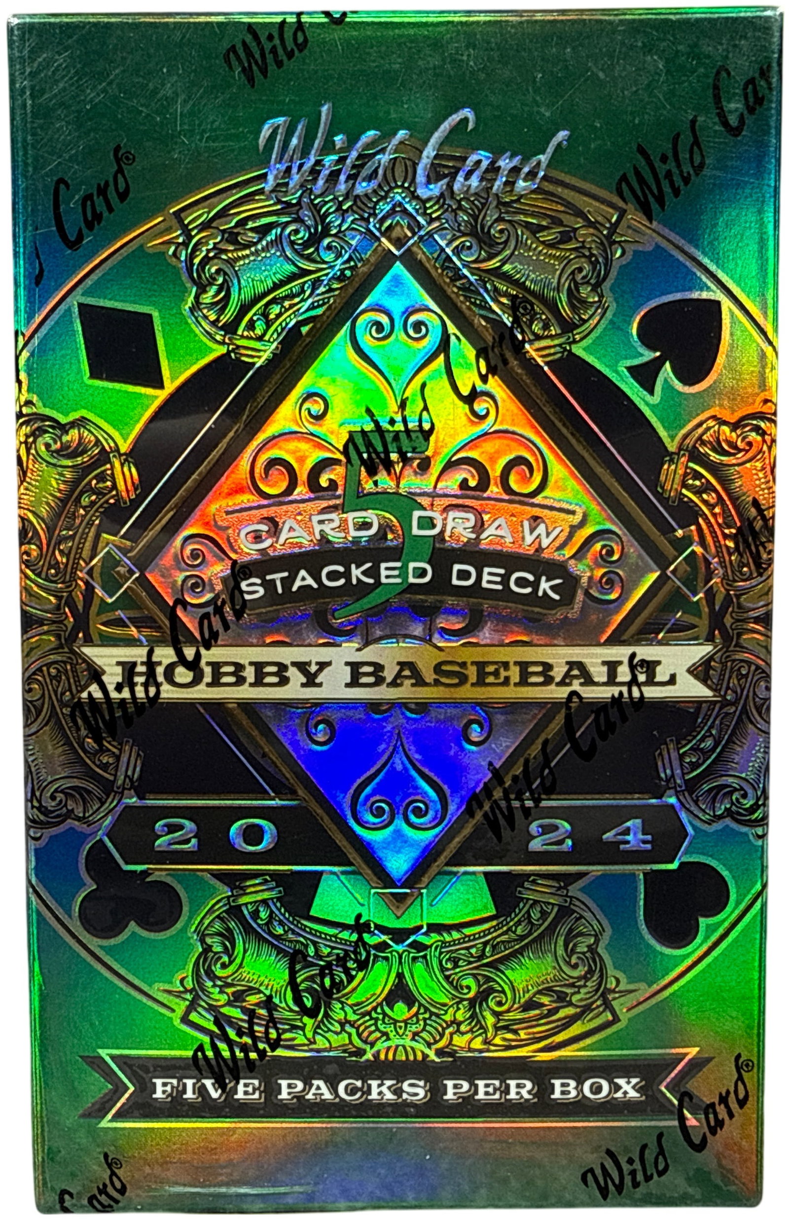 2024 Wild Card 5 Card Draw Stacked Deck Baseball Hobby Box (1 of 10)