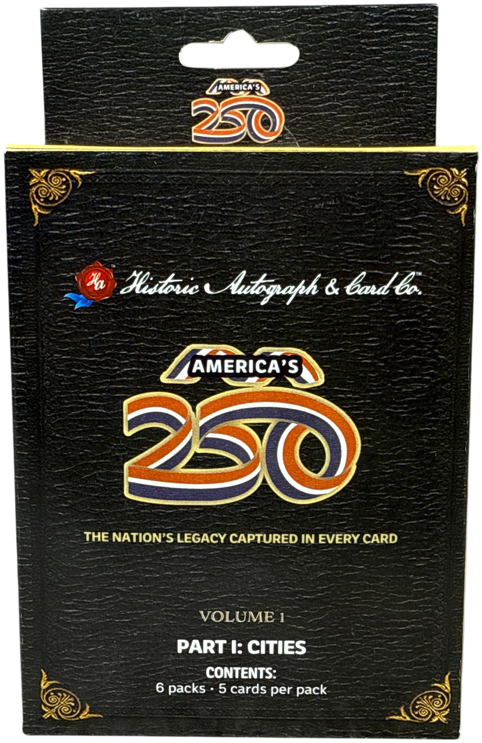 Historic Autographs 2026 America's 250th Anniversary Volume 1 Part I Cities Factory Sealed Blaster (1 of 12)