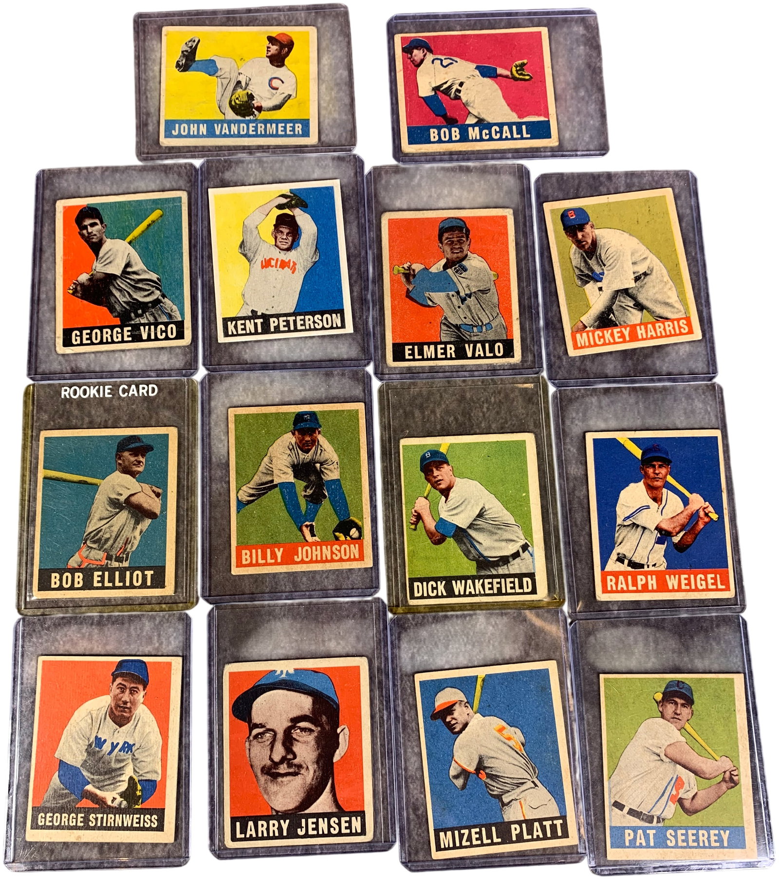 A Collection of Fourteen 1948-49 Leaf Baseball Cards (1 of 20)