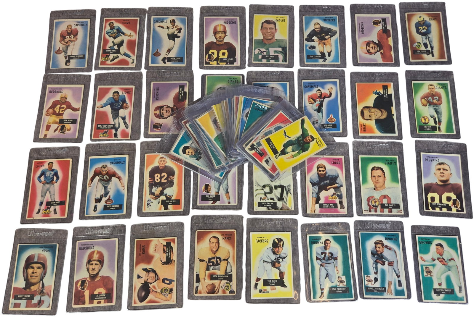 A Collection of 1955 Bowman Football Cards (1 of 20)