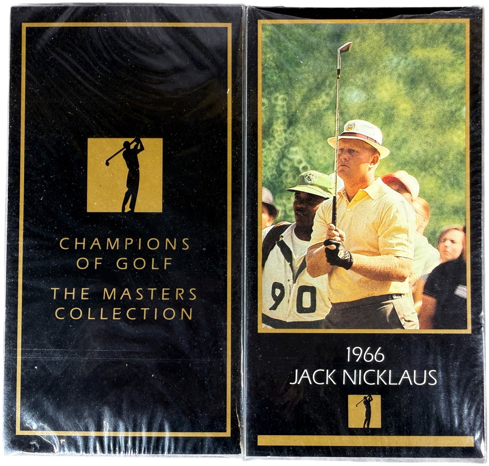 A Pair of Grand Slam Ventures Champions of Golf The Masters Collection Factory Sealed Card Sets: A pair of factory-sealed trading card sets from the Champions of Golf: The Masters Collection, manufactured by Grand Slam Ventures. This lot includes distinct retrospective sets commemorating Masters 