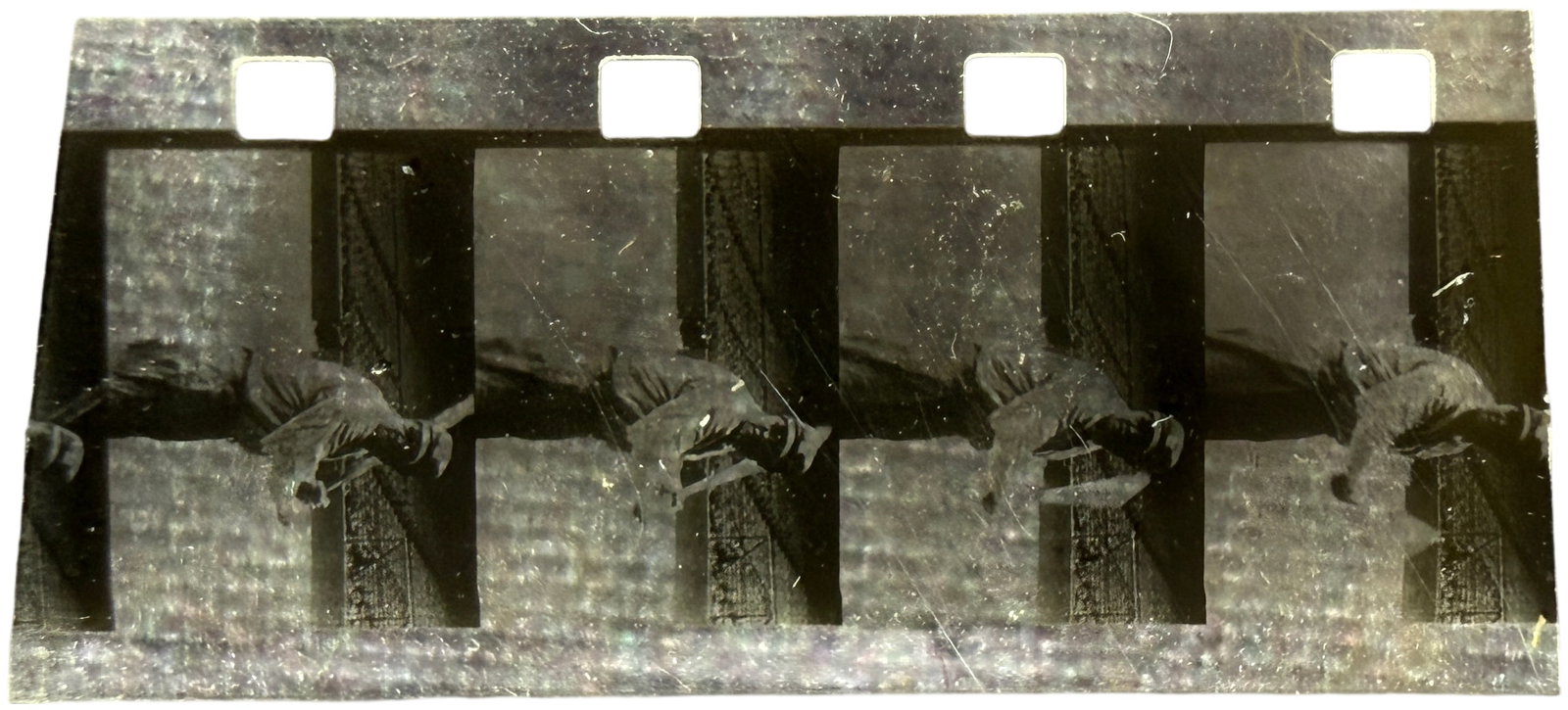 Babe Ruth Vintage 16mm Four Frame Film Strip Sequence (1 of 8)