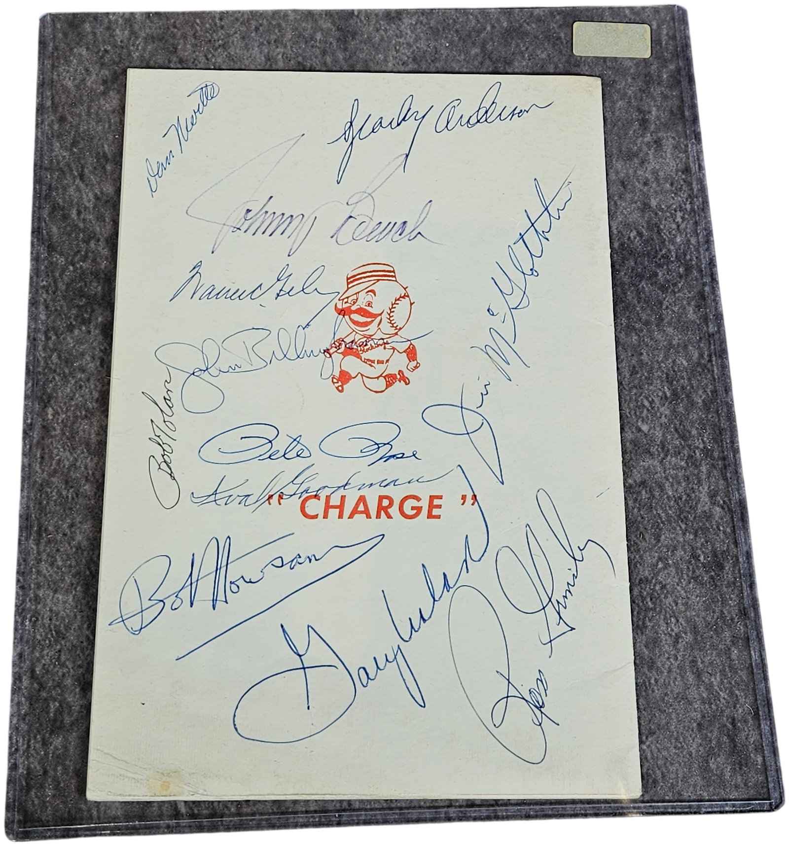 Multi-Signed 1973 Cincinnati Reds Ballplayers of Yesterday Banquet Program: This lot consists of a multi-signed commemorative program from the 31st Annual Dinner hosted by the Ballplayers of Yesterday, Inc., celebrating the 1972 National League Champion Cincinnati Reds. The e