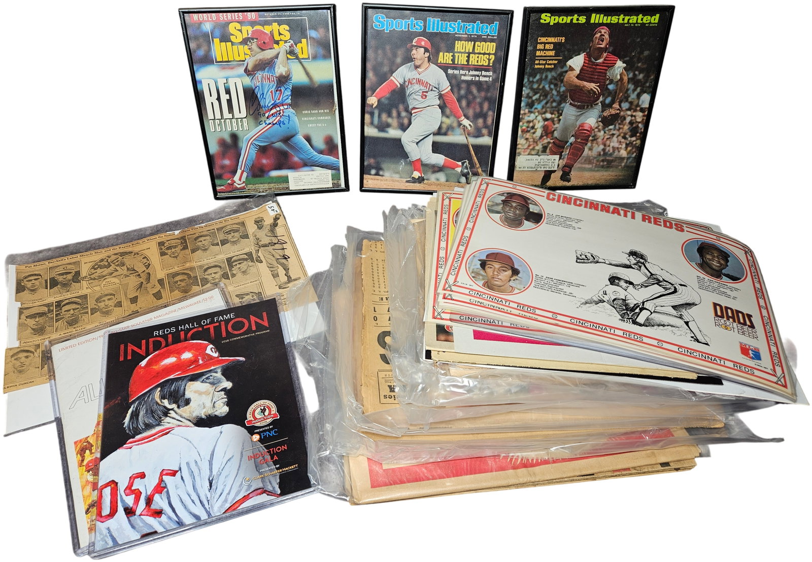 A Collection of Cincinnati Reds Baseball Memorabilia and Ephemera (1 of 16)