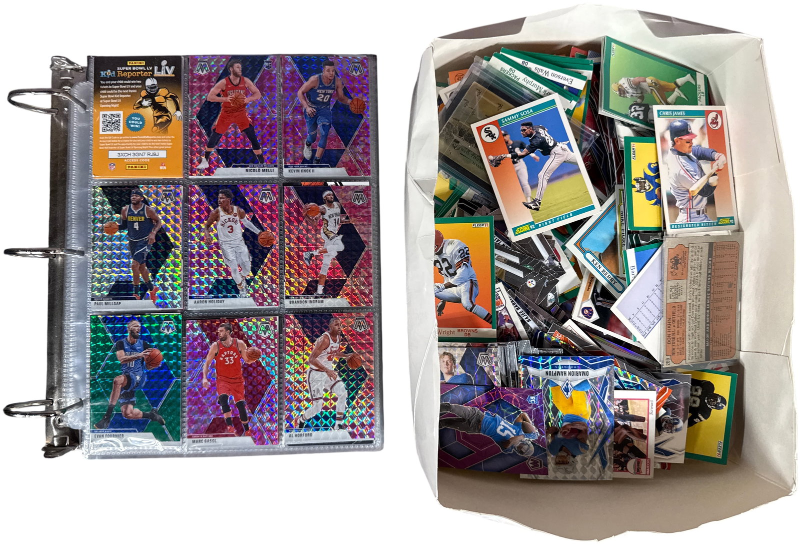 Large Collection of Multi-Sport Trading Cards and Pokémon TCG (1 of 12)