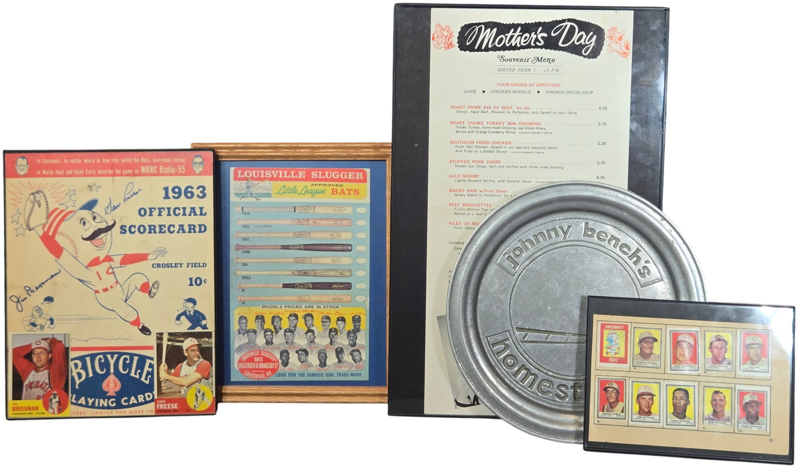 A Collection of Vintage Cincinnati Reds Baseball Memorabilia and Ephemera (1 of 17)