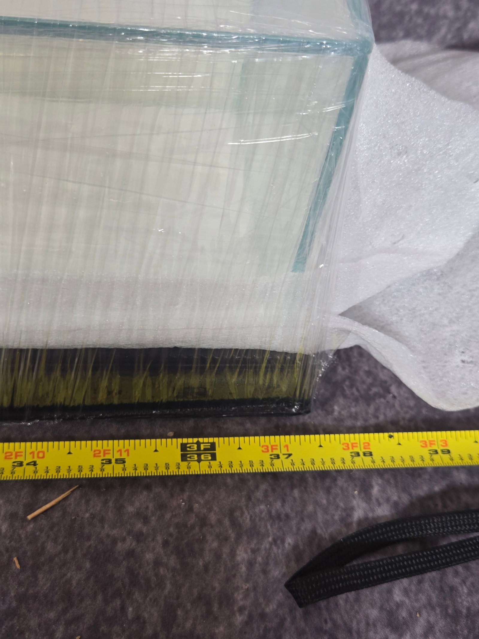 Perfect Cases and Frames Rectangular Glass Display Case with Black Base - 4