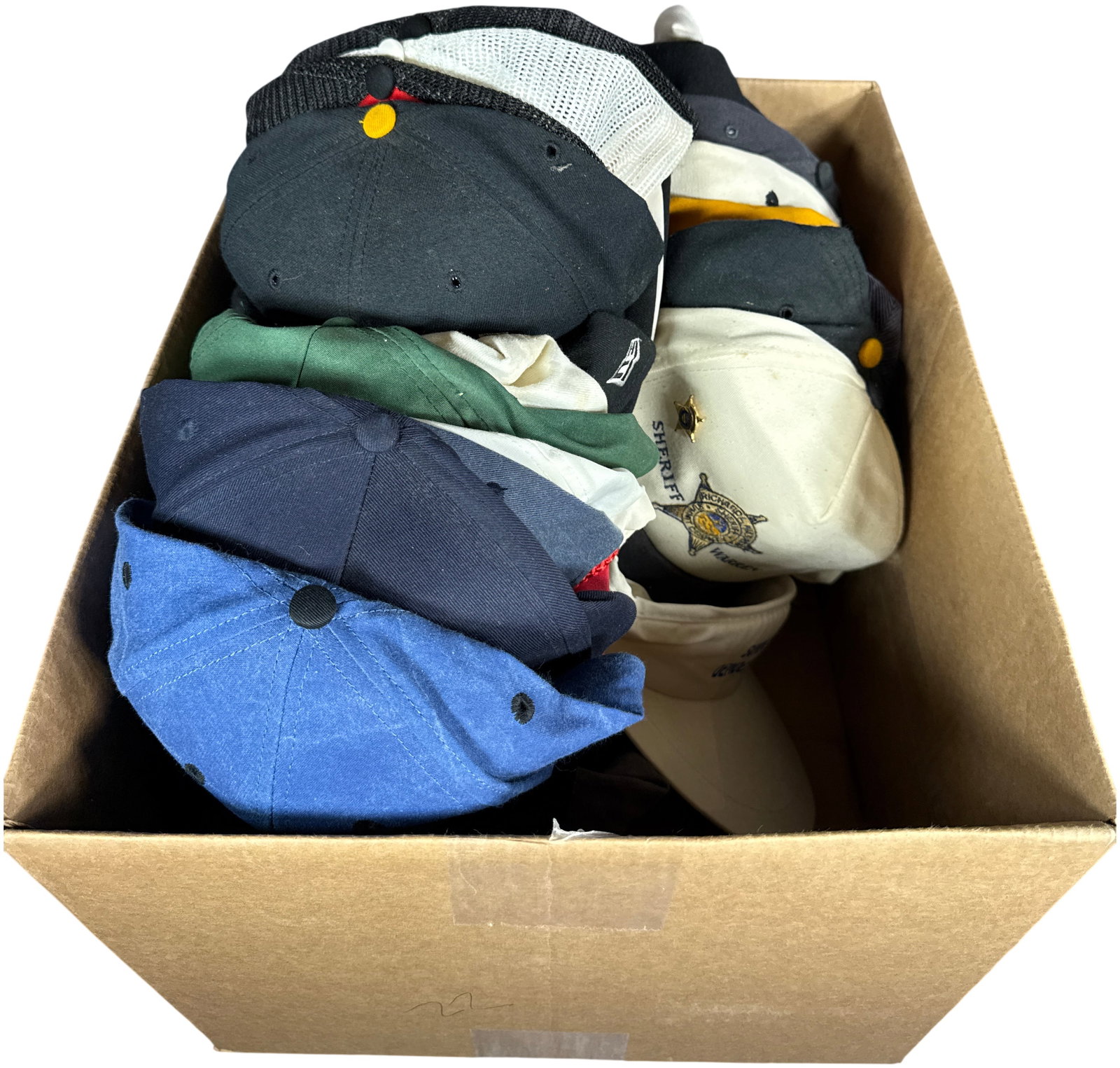 An Assortment of Vintage and Modern Promotional Baseball Caps and Trucker Hats (1 of 15)
