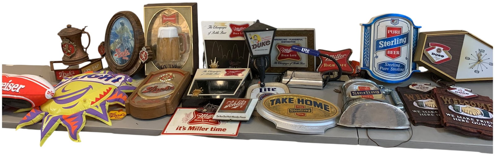 A Collection of Vintage Beer Advertising Signs and Memorabilia (1 of 20)