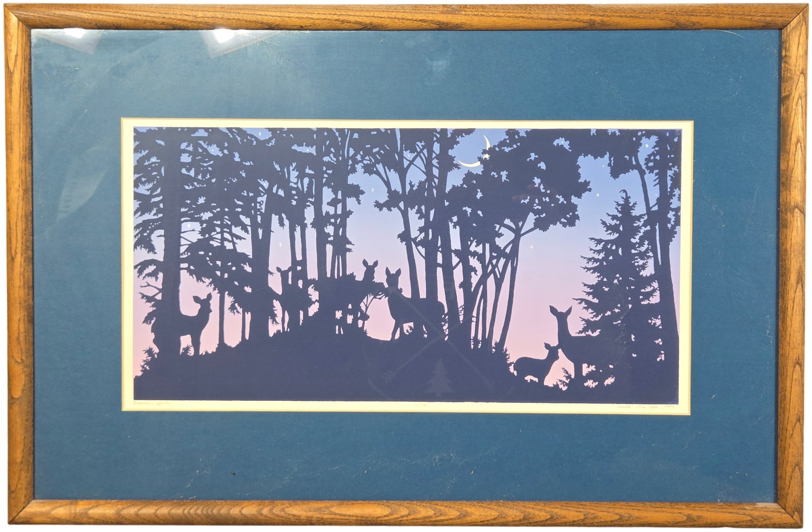 Debbie Littledeer, Guardian Spirits, 1994 Serigraph (1 of 7)