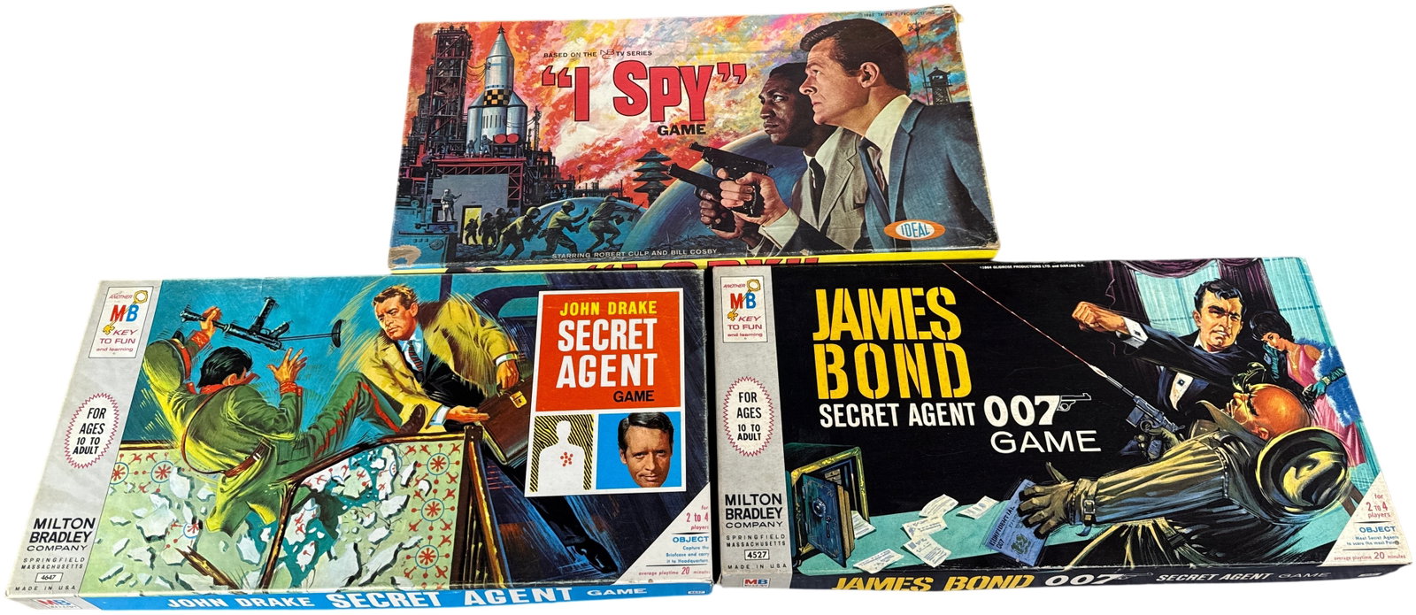 Vintage 1960s Spy-Themed Board Games by Milton Bradley and Ideal (1 of 14)
