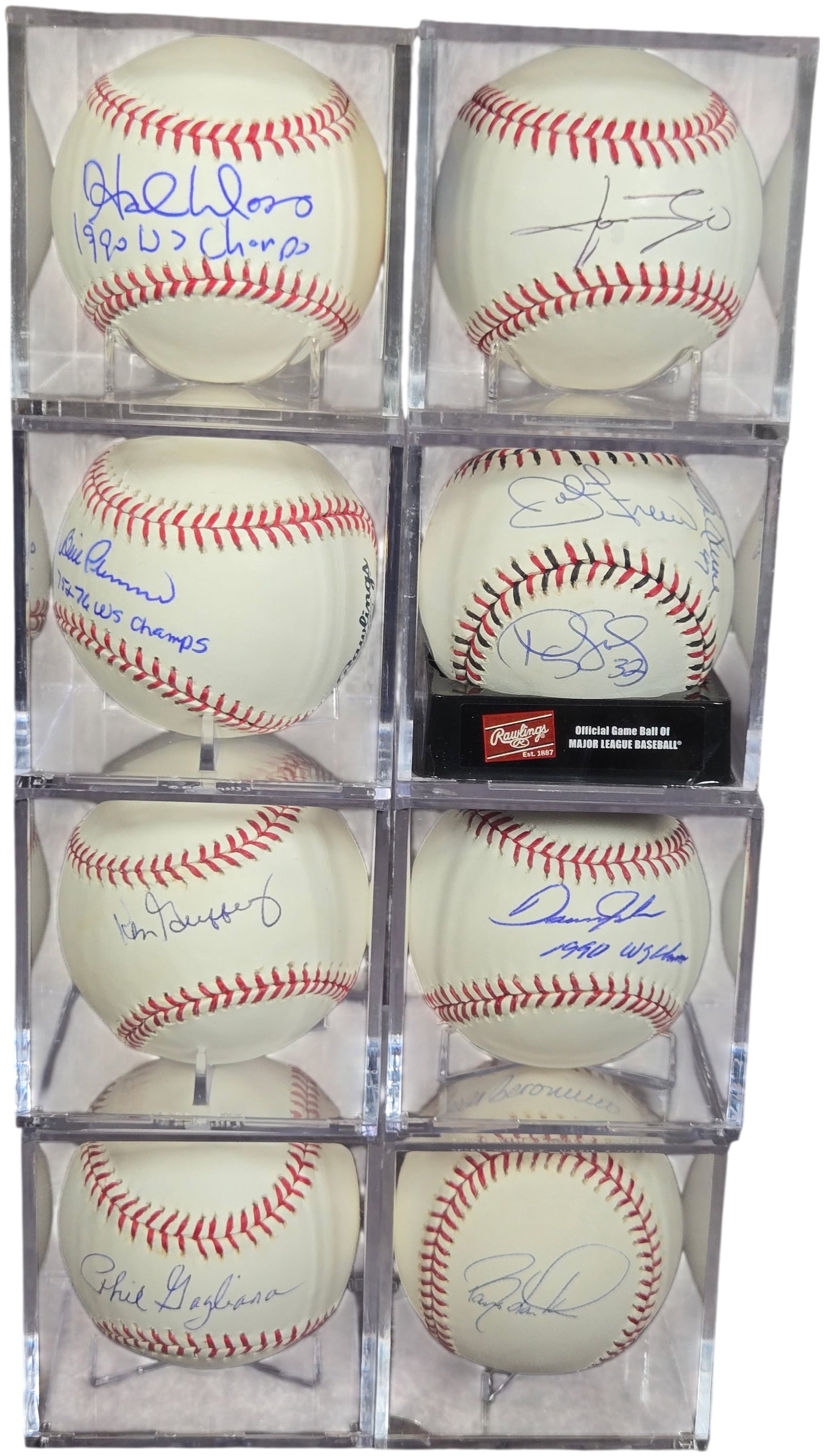 A Collection of Cincinnati Reds Autographed Official Major League Baseballs (1 of 14)