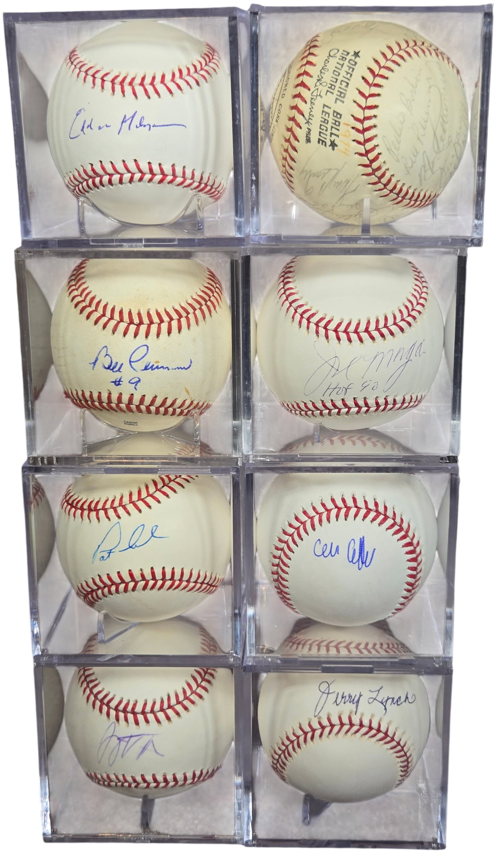 Collection of Autographed Baseballs Featuring 1970s Cincinnati Reds Team Signed Ball and A Signed (1 of 13)