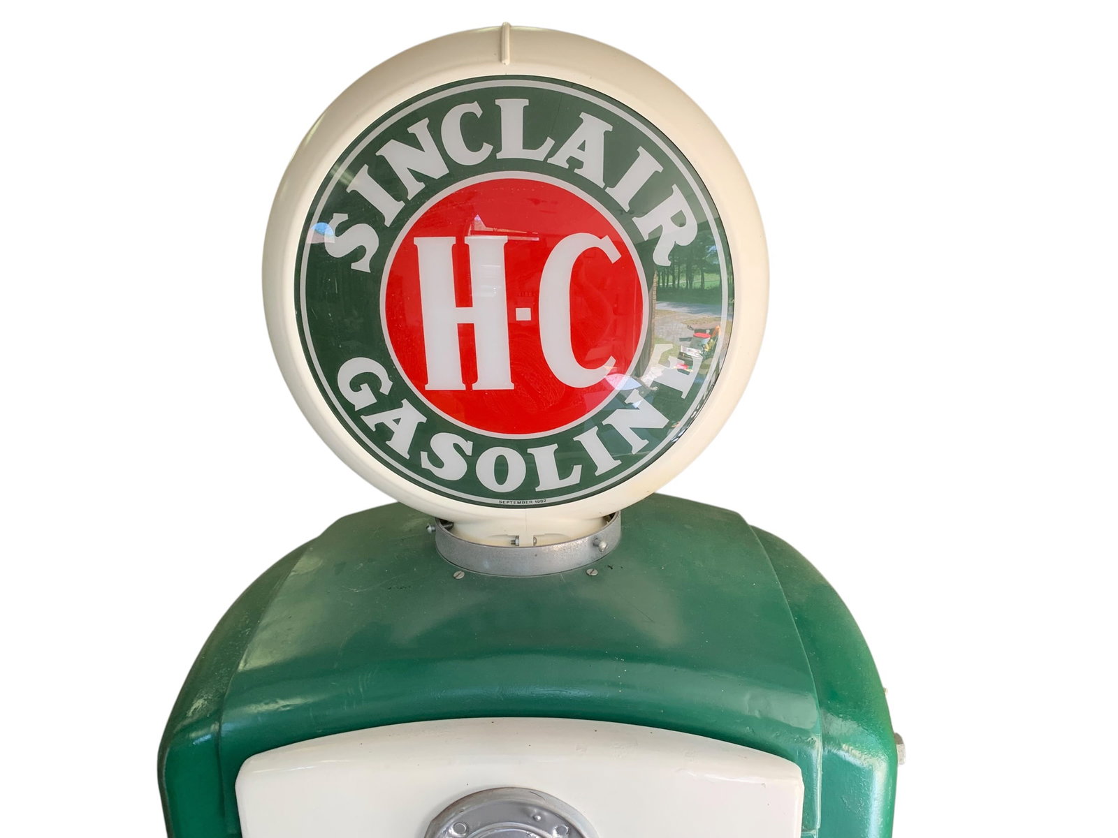 Restored Sinclair Gasoline Bennett Model 766 Computing Gas Pump - 3