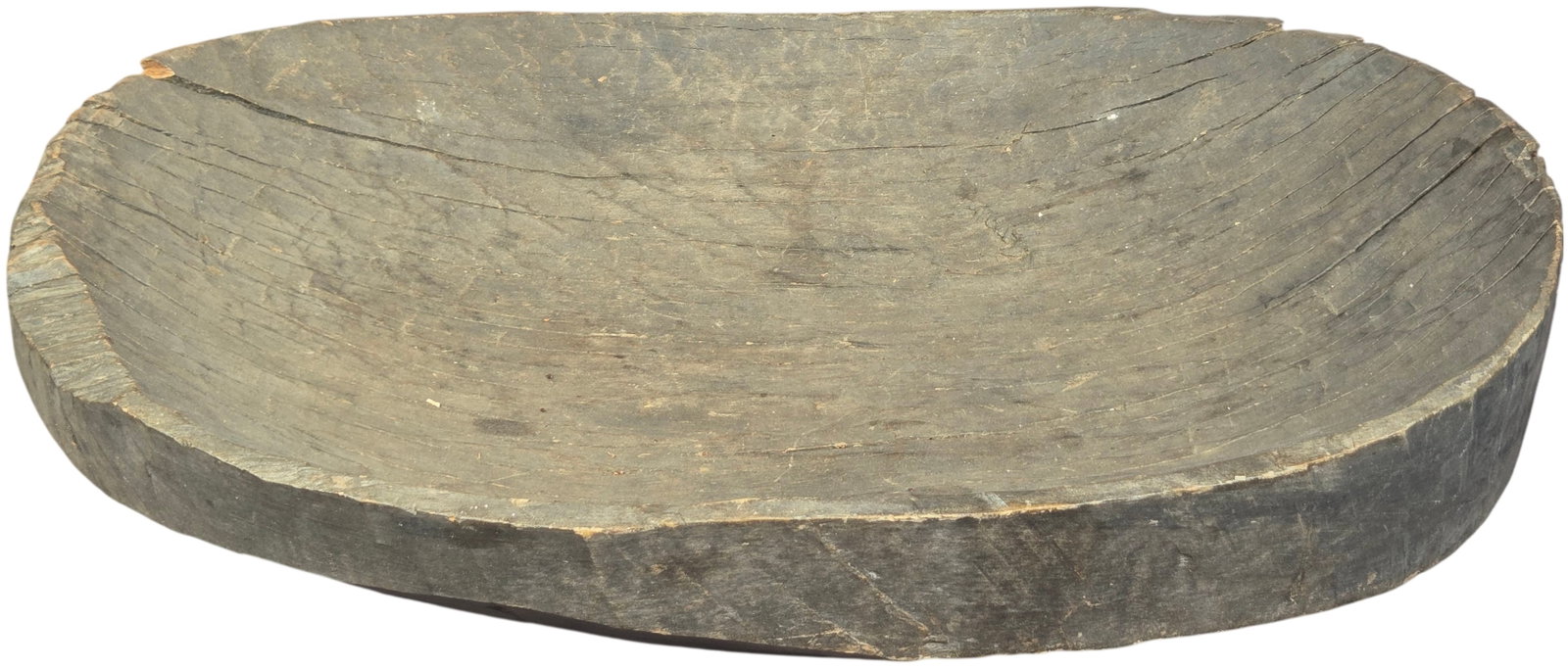 Large Antique Primitive Hand-Hewn Wooden Dough Trough (1 of 6)
