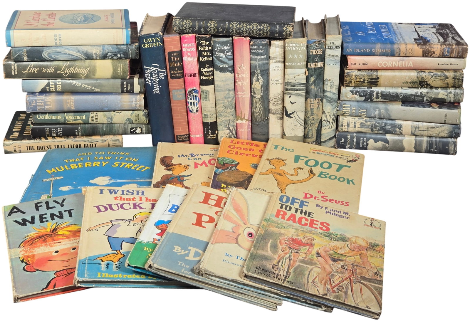 Dr. Seuss et al. A Collection of Mid-20th Century Children's and Fiction Books. Various, 1937-1974. (1 of 11)