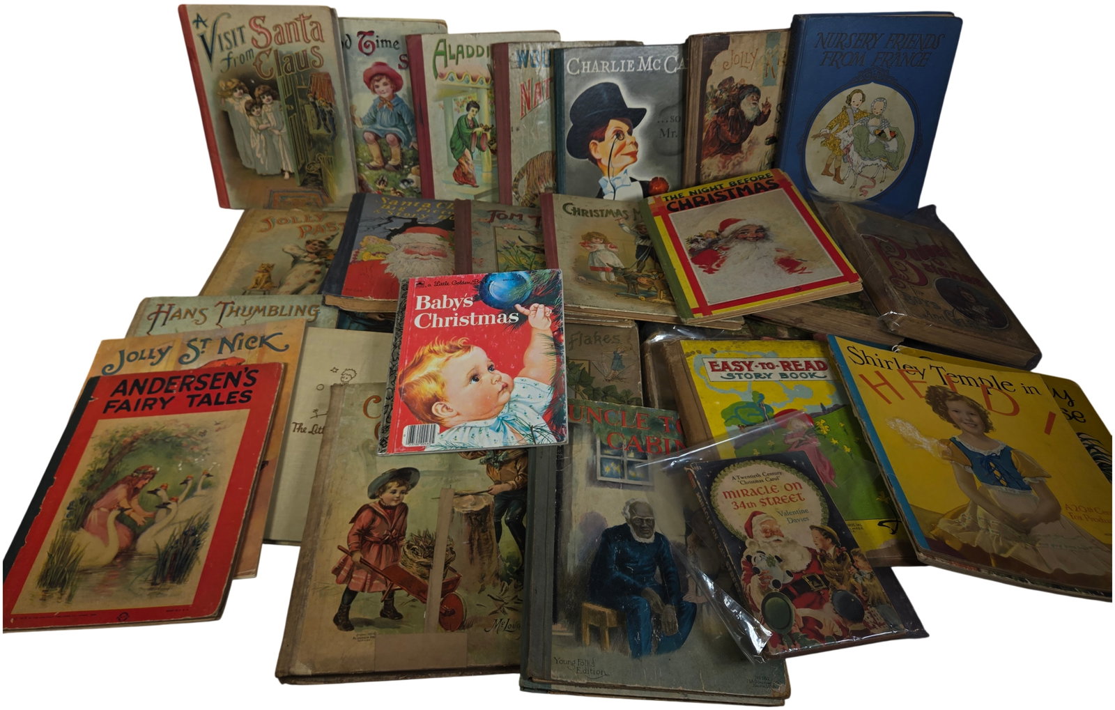 Various Authors. A Collection of Antique and Vintage Children's Books. Multiple Publishers, circa (1 of 9)