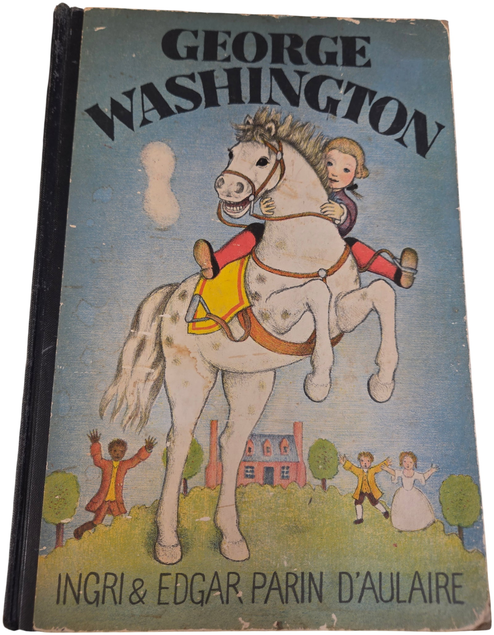 A Collection of Antique and Vintage Children's Books including d'Aulaire and Denslow, 1884-1936.: A collection of antique and vintage illustrated children's books primarily from the late 19th and early 20th centuries. Featured titles include George Washington by Ingri and Edgar Parin d'Aulaire, pu