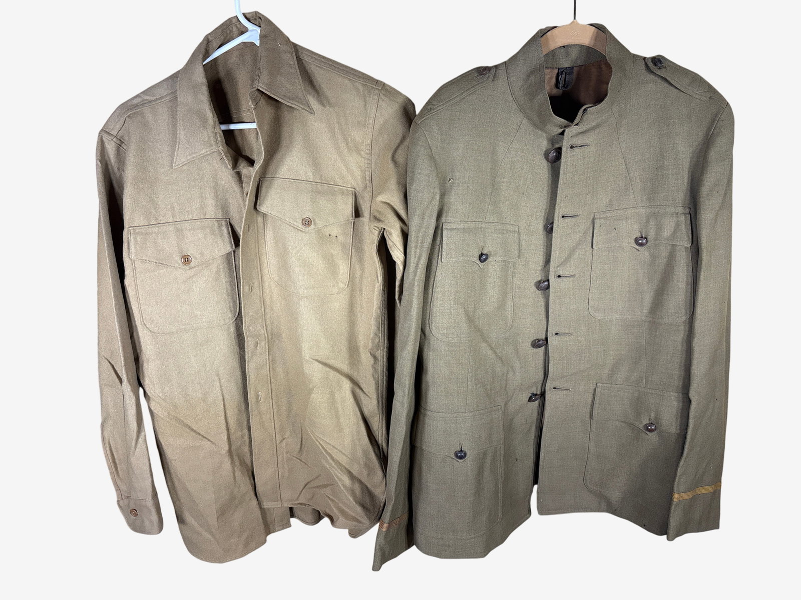 A World War I United States Army M1917 Service Coat by M. Cohen and Sons and Wool Shirt (1 of 7)