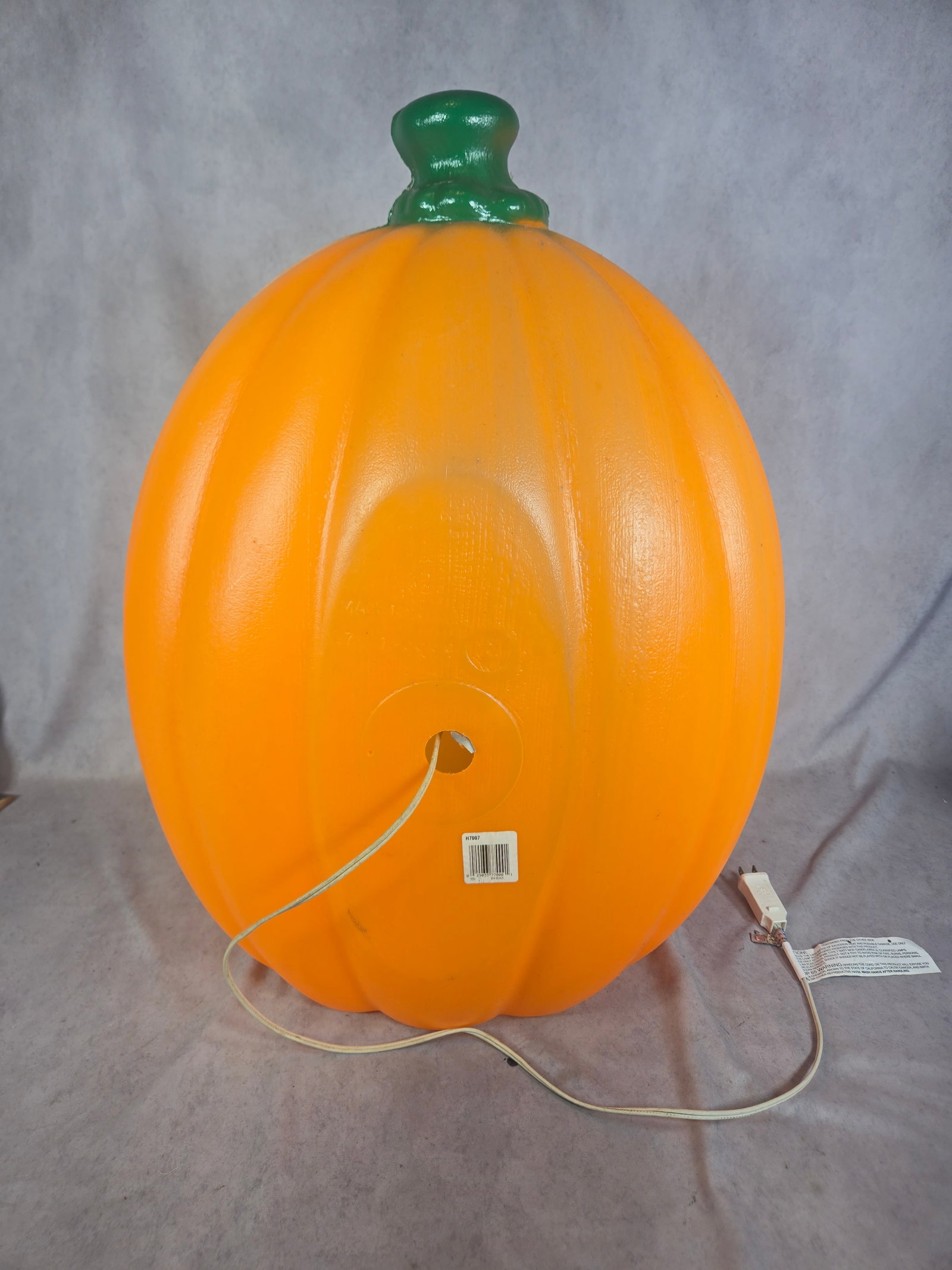 TPI Halloween Jack-O-Lantern Blow Mold Light - 4