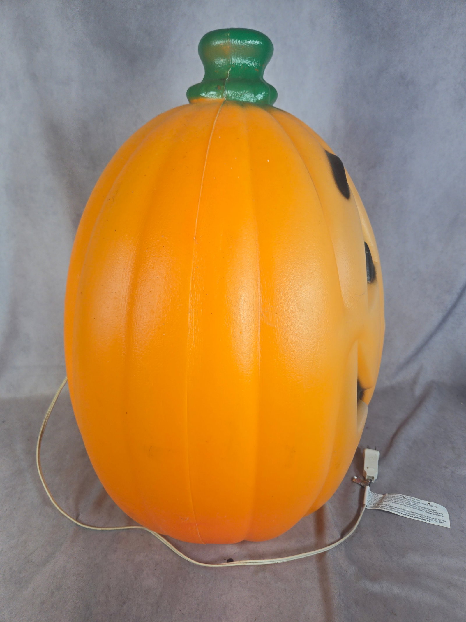 TPI Halloween Jack-O-Lantern Blow Mold Light - 6