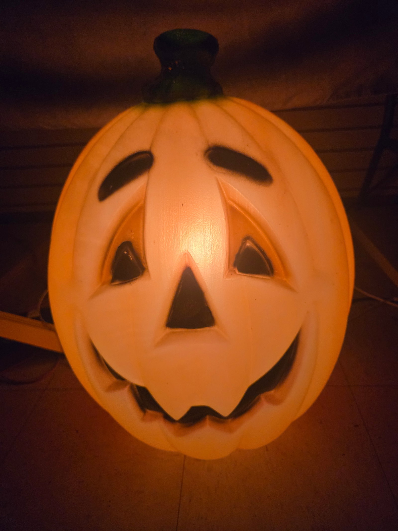 TPI Halloween Jack-O-Lantern Blow Mold Light - 8