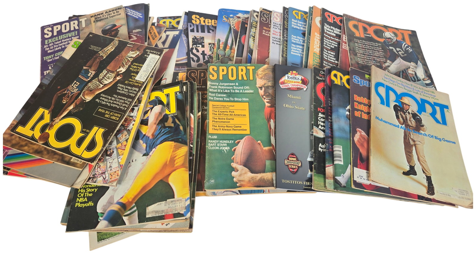 A Collection of Vintage Sport and Sports Illustrated Magazines with Professional and Collegiate (1 of 9)