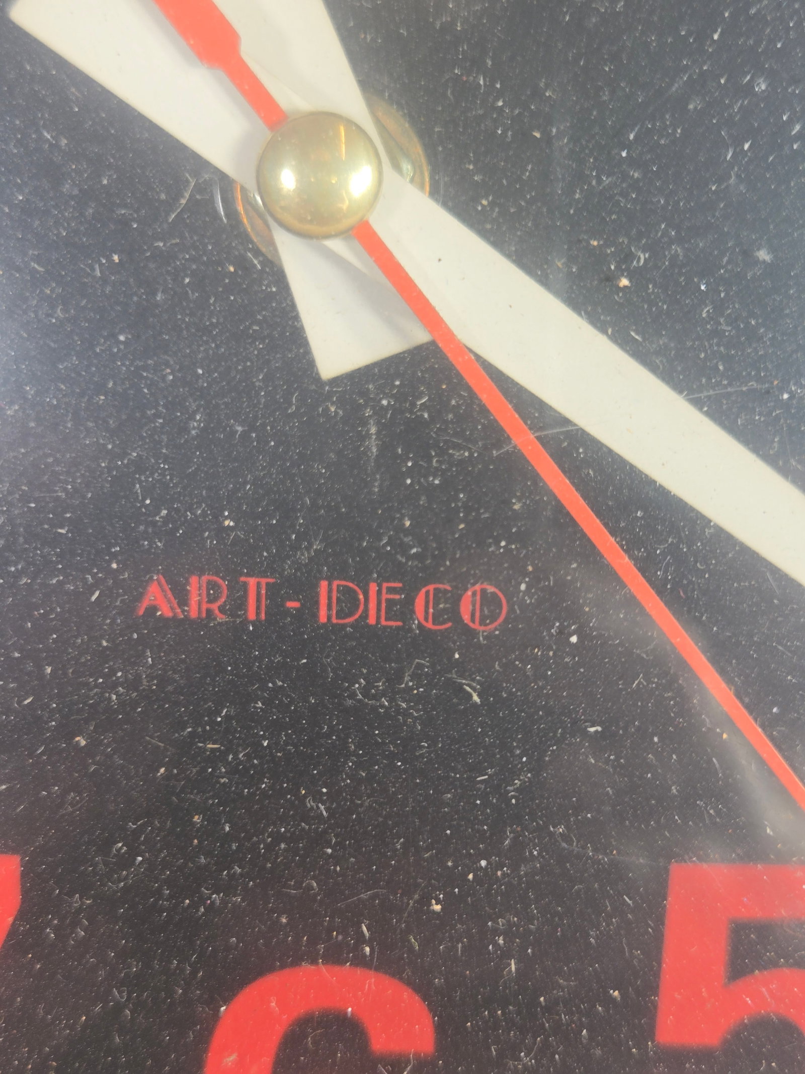 Art-Dieco Cup-O-Java Backlit Electric Wall Clock - 2