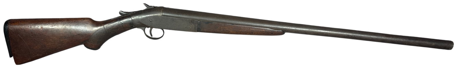 * Crescent Fire Arms Co. Empire Single Shot Hammer Shotgun 12 Gauge with 27.5 Inch Barrel: One Crescent Fire Arms Co. Empire single-shot break-action hammer shotgun chambered for 12 gauge, designed as a traditional field gun. The firearm is equipped with a 27.5-inch barrel and features a si