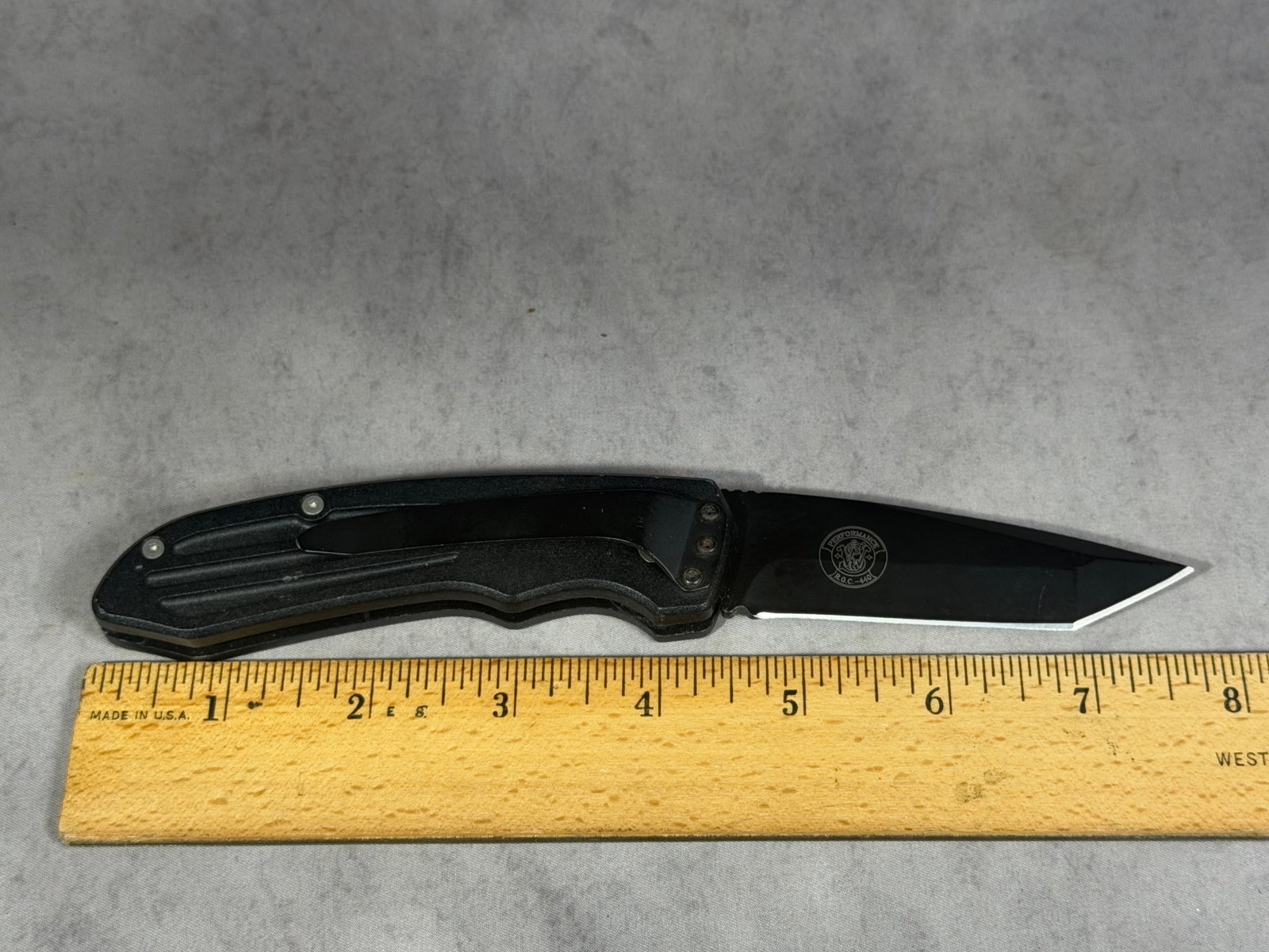 Smith & Wesson Extreme Ops Performance Automatic Tanto Folding Knife - 6